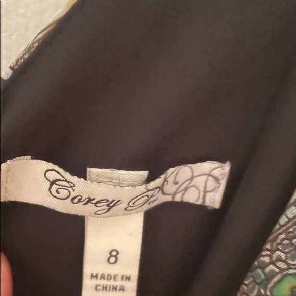 Cute Empire style sleeveless dress. Fully lined. - Picture 5 of 7